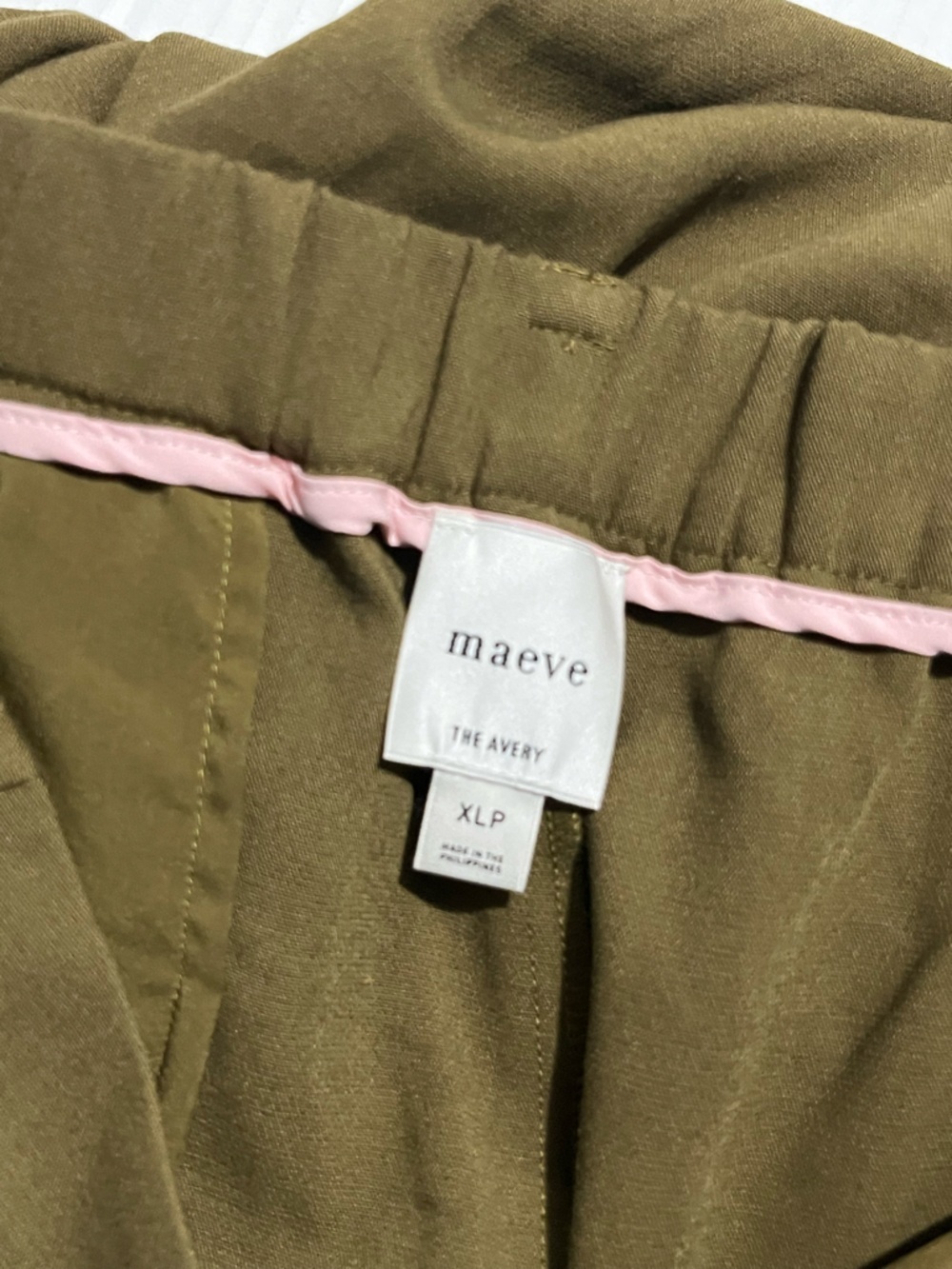 NWT Anthropologie $148 The Avery Wide-Leg Pleated Trousers by Maeve Size XLP - Picture 7 of 11